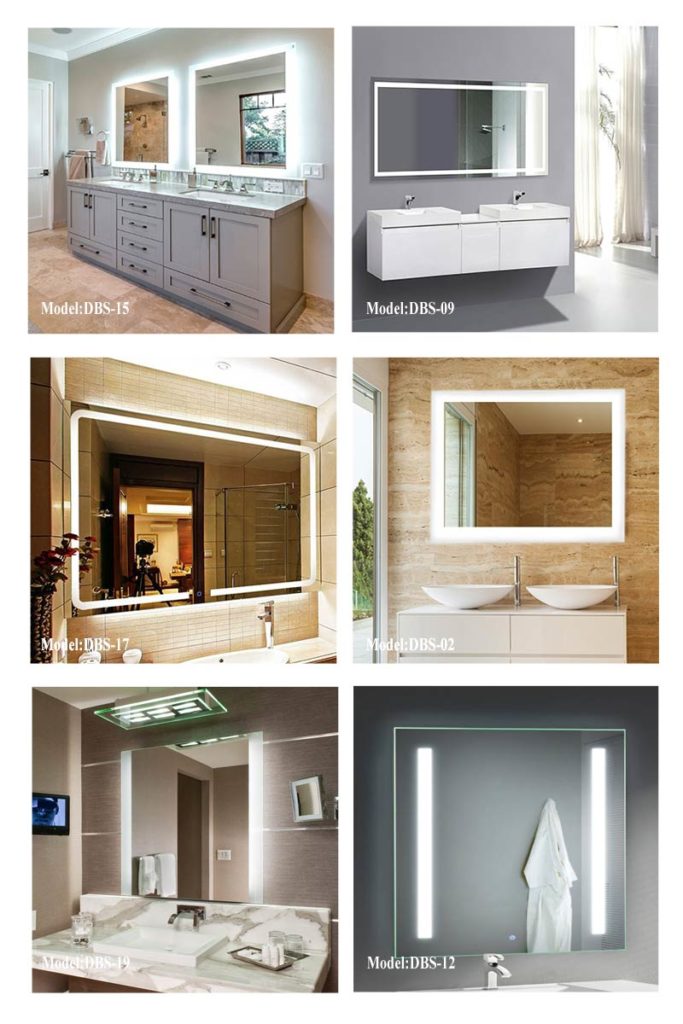 Wyndham Hotel Backlit LED Vanity Mirrors