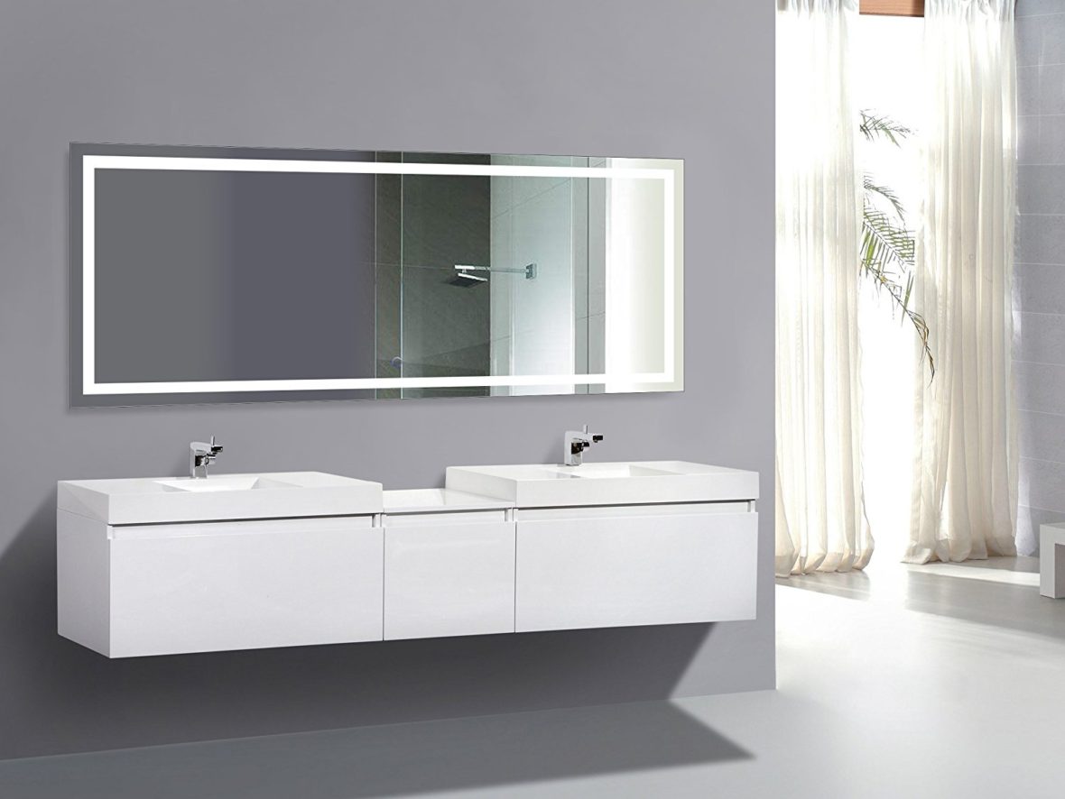 led-bathroom-mirrors-hotel-backlit-mirrors-wholesalers-suppliers-manufacturers-Best Western Hotel Vanity Lighted Mirror