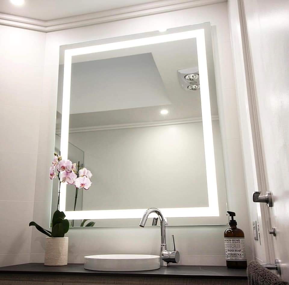 Wyndham Hotel Backlit LED Vanity Mirrors